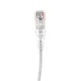 50 ft. 28 AWG Ultra Slim CAT 6 Patch Cables, White (5 per Box) - Image 4