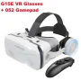 G15E VR Glasses IMAX 3D Movies Virtual Reality VR Glasses Google Cardboard Box VR Helmet for 4.7-7" Phone,Support Game Joystick - Image 1