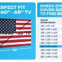 Outdoor TV Cover 65 Inch Waterproof and Weatherproof TV Covers | Outdoor TV E... - Image 5
