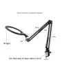 Ring Light and Phone Holder for Desk Phone Mount Arm Stand with Remote for Phone and Webcam Overhead Tripod for Viedo Recording Vlog YouTube TikTok Live Stream Cooking - Image 6