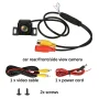 Car Backup Camera Rear View Camera 1080P Clear Anti-Interference 170 Degree Wide Angle Adjustable Vehicle Small Reversing Camera - Image 5