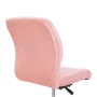 Mainstays Plush Velvet Office Chair, Lilac Bloom - Image 4
