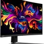 MSI - MPG 321CURX QD-OLED 32" UHD Curved OLED 240Hz 0.03ms Gaming Monitor G-SYNC FreeSync Premium Pro and TB 400 (HDMI, DP) - Black - Image 2
