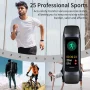 LIGE Amoled Smart Watch Men 2024 Smart Band Women Heart Rate Blood Smartwartch Waterproof Smart Bracelet Sport Fitness Tracker - Image 3