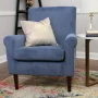 Mainstays Ellis Lounge Chair, Light Navy - Image 2