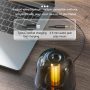 Bluetooth Speaker, Portable Wireless Speaker with Bluetooth 5.0, Bass Speaker Black TWS Pairing Home with HD Loud Stereo Sound, with Night Llights for Bedroom/Playtime/Intdoor/Desk/Toilet/Shower - Image 6