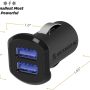 Scosche USBC242M ReVolt Universal Cigarette Lighter Multi Device Compact Dual Port USB Car Charger, Fast Charge Two Devices Simultaneously, Black - Image 3