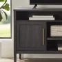 Better Homes & Gardens Oaklee TV Stand for TVs up to 70 in, Charcoal Finish - Image 5