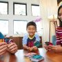 Mattel Games UNO FLIP! Card Game in Storage & Travel Tin, Color Blind Accessible Deck for Kids, Adults & Family Nights & Parties (Amazon Exclusive) - Image 2