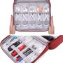 Alena Culian Electronic Organizer Travel Universal Cable Organizer Electronics Accessories Cases for Cable, Charger, Phone, USB, SD Card - Image 1