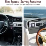 Pyle PLMRKT36WT 5.25 Inch Bluetooth Marine Stereo Receiver & Speaker Kit, White - Image 3