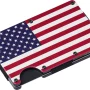 The Ridge Wallet - Aluminum: Cash Strap - Stars and Stripes - Image 2