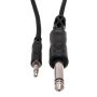 Hosa CMP-303 Interconnect Cable - 3.5mm TS Male to 1/4-inch TS Male - 3 foot - Image 3