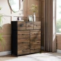 Mainstays 9 Drawer Fabric Dresser for Bedroom 40" Wide x 45" Tall, Brown - Image 2