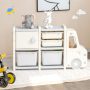 Toddler Truck Storage Organizer with Plastic Bins - Image 2