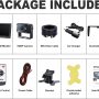 Upgrade Backup Camera Monitor Kit 7" HD 1080P Monitor IP69 Waterproof Rearview Reversing Rear View Camera for Truck Trailer RV Pickup (TZ101) - Image 6