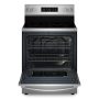 Whirlpool - 30 inch 5 element 5.3 cu. ft. Freestanding Electric Range - Air Cook Technology, No Preheat Air Fry/Bake, Self Clean - Stainless Steel - Image 2