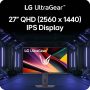 LG - UltraGear 27" IPS QHD 200Hz Gaming Monitor with DisplayHDR 400 (HDMI, DisplayPort) - Black - Image 4