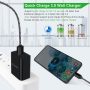 Type C Charger Fast Charger for Samsung Galaxy S26 S25 S24 S23 S22 S21 Z Fold7 A57 A37 A17 A56 A36 A26 A16 A55 A35 A25 A15 A54 A14 A53 A13,Quick Charge 3.0 Car Charger Wall Adapter+3FT 6FT USB C Cable - Image 4