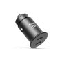 USB C Car Charger, Aergiatech 40W (20W+20W) PD 3.0 Mini All Metal Car Charger Adapter Fast Charging Dual Port Compatible with iPhone 13/13 Mini/13 Pro/12/12 Pro/12 Mini/11/11 Pro, iPad Pro, Grey - Image 2