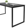 47" Modern Laptop Computer Desk Office Table PC Laptop Study Writing Desk Black - Image 6