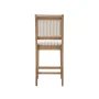 Kendra 26 in. Graywash High Back Wood Counter Stool with Fabric Seat - Image 5