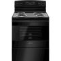 Amana - 4.8 Cu. Ft. Self-Cleaning Freestanding Electric Range - Black - Image 1