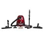 Rebel Red Bagged Corded HEPA Filter Multi-Surface in Red, Canister Vacuum - Image 1