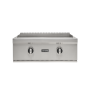 30" Coyote Outdoor Living Flat Top Grill Built-in Liquid Propane Gas (LP) - Stainless Steel - Image 1
