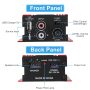 500W 12V 2 Channel Powerful Stereo Audio Power Amplifier HiFi Bass Amp Car Home - Image 2