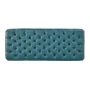 Juliana Tufted Teal PU Leather Storage Bench - Image 3