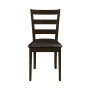 Monarch Specialties Guillen 5-piece Dining Set with Bench Cappuccino and Dark Brown - Image 5
