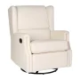 Jillean Upholstered Wingback Manual Rocking Glider Recliner Chair with 360° Swivel - Image 2