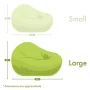 Majestic Home Goods Wales Large Classic Bean Bag Chair, Multiple Colors - Image 4