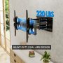 Mount-It! Full Motion TV Wall Mount | Heavy-Duty Dual Arm Articulating TV Bracket for 50-70 Inches Screen | VESA Compatible up to 800x450mm | 200 Lbs Capacity - Image 3