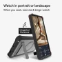 ZAGG - Rainier Snap with Kickstand for Samsung Galaxy S26 Ultra - Smoke Black - Image 3