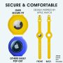 CHABAEBAE AirTag Wristband Kids AirTag Necklace- Discreet Airtag Kids, Air Tag Watch Band | Air tag Bracelet for Kids, Adults - Image 2
