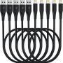 Apple Watch USB C Cable, [Apple MFi Certified] 2Pack-6FT Smart iWatch Magnetic Charging Cable, Type C 2 in 1 iWatch Fast Charging for Apple Watch Series 8/7/SE/6/5/4/3/2/1 & iPhone14/13/12/11/Pro/Max - Image 1