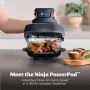 Ninja - Crispi 4-in-1 Portable Glass Air Fryer Cooking System with 2 Glass Containers, Crisper Plates & Storage Lids - Gray - Image 4