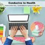 Jahosin Keyboard Wrist Rests and Mouse Pad with Wrist Support, Comfortable Ergonomic Memory Foam Mouse Mat, Anti-Slip Keyboard Pad for Computer-KxMMandala - Image 3