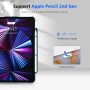 Fintie Rotating Case for iPad Pro 11-inch (3rd Generation) 2021 - 360 Degree Swiveling Stand Cover w/Pencil Holder, Auto Wake / Sleep, Also Fit iPad Pro 11" 2nd Gen 2020 / 1st Gen, Emerald Marble - Image 2