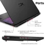 HyperX - HP OMEN MAX 16" 2K OLED Gaming Laptop - Intel Core Ultra 9 (2026) - 32GB Memory - NVIDIA GeForce RTX 5070 Ti - 1TB SSD - Shadow Black - Image 4