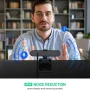 1440P HD Webcam with Microphone, Streaming Computer Web Camera USB PC Desktop Laptop Webcam with Stand/Privacy Cover/Tripod Stand, Autofocus, Noise Reduction for Video Calling/Zoom/Meeting - Image 5
