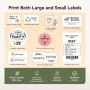 NIIMBOT B21/B1 Portable Thermal Printer 1500mAh Wireless Sticker Printer With Self-adhesive Labels For Barcode Clothing Jewelry - Image 3