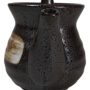 Pack Of 2 Japanese Black Tenmoku Glazed Porcelain Soy Sauce Oil Dispenser Flasks - Image 5