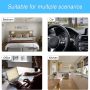 Magnetic Phone Mount for Car, Flat Phone Magenet Universal for Cars, Upgraded Phone Holder for Car Dashboard, Wall, Compatible with Cell Phone, Mini Tablets, and More (Black) - Image 5