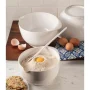 2, 3 and 4 l Melamine Mixing Bowl Set in White (Set of 3) - Image 2
