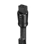 AudioQuest - Blizzard XTRM 6.75' Power Cable with C19 to 3-Prong Wall Plug Connectors - Black - Image 3