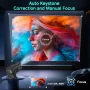DOAN 4K Android 11 Projector Native 720P 300ANSI HY320 Mini Dual Wifi6 BT5.2 720P portable Projetor - AU plug - Image 2