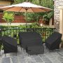 Porch Shield Patio Chair Covers -Waterproof Outdoor Lounge Deep Seat Lawn Chair Cover 2 Pack - 30W x 33D x 34H inch, Black - Image 6